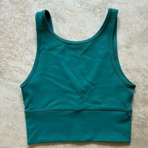 Lululemon Power Pivot Tank Everlux Teal Lagoon Size 6